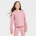 Girls' Hooded Cozy Sweatshirt - Cat & Jack Rose Pink