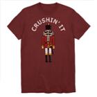 Fifth Sun Petitemen's Crushin' It Short Sleeve Graphic T-shirt - Cardinal M, Size: