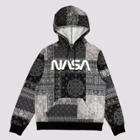 Men's Nasa Hooded Graphic Sweatshirt - Dark Gray
