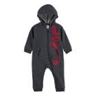Levi's Baby 'play All Day' Hooded Coverall - Charcoal Heather