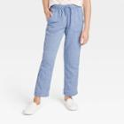 Girls' Pull-on Gauze Pants - Cat & Jack Blue