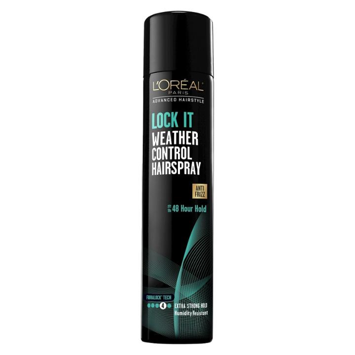 L'oreal Paris Advanced Hairstyle Lock It Weather Control Hairspray - 8.25oz,
