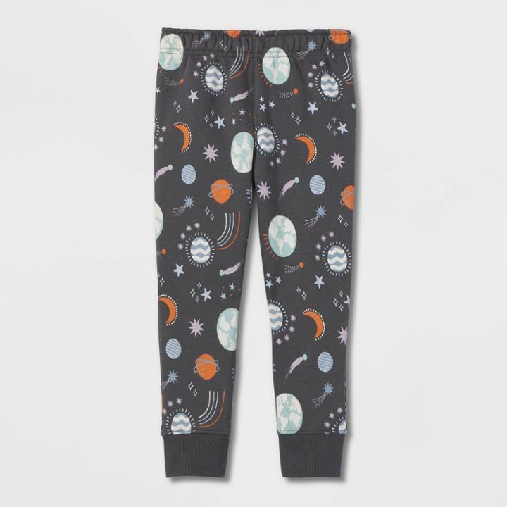 Toddler Boys' Fleece Pull-on Pants - Cat & Jack Gray