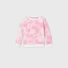 Girls' Tie-dye Sherpa Pullover - Cat & Jack Pink