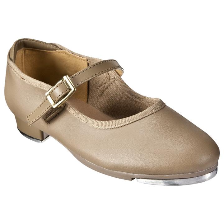 Danz N Motion By Danshuz Girls' Danshuz Strap Tap - Tan