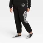 Women's Sailor Moon Plus Size Jogger Pants - Black