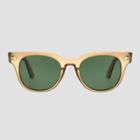 Women's Crystal Narrow Rectangle Sunglasses - Universal Thread Pink