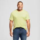 Men's Big & Tall Standard Fit Short Sleeve V-neck T-shirt - Goodfellow & Co Silent