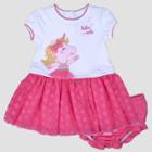 Nate & Annee By Nannette Baby Girls' Tutu Cute Unicorn Popover Dress Nate & Annee Pink 6-9m, Girl's,