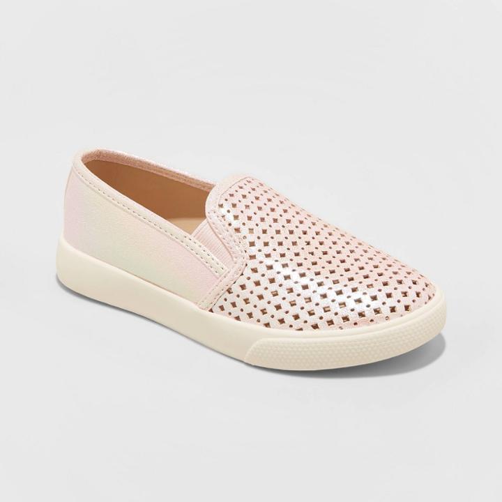 Girls' Mabli Casual Sneakers - Cat & Jack Pink 13, Toddler Girl's