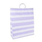 Spritz Stripe Gift Bags Purple -