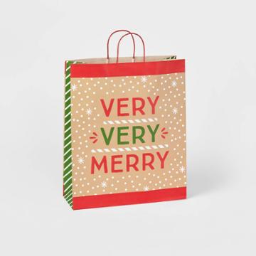 Snowy Gift Bag - Wondershop