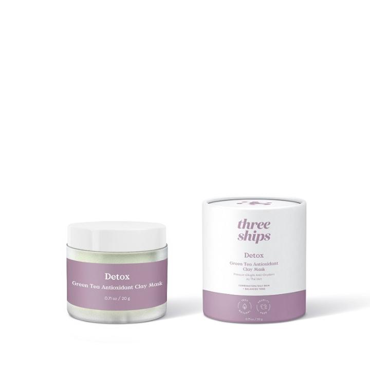Three Ships Detox Green Tea Antioxidant Clay