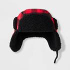 Toddler Boys' Checkered Trapper Hats - Cat & Jack