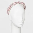 Ditsy Floral Braided Headband - Universal Thread White