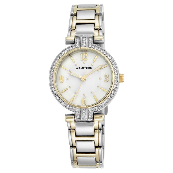 Women's Armitron Swarovski Crystal Accented Bracelet Watch - Two-toned, Size: