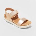 Women's Marin Ankle Strap Sandals - A New Day Rose Gold 5, Women's, Pink Gold