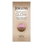 Jergens Natural Glow Face Moisturizer 2oz (medium/tan)