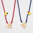 Girls' Puzzle Piece Bff Necklace - Cat & Jack One Size,