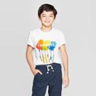 Petiteboys' Short Sleeve Graphic T-shirt - Cat & Jack White M, Boy's,