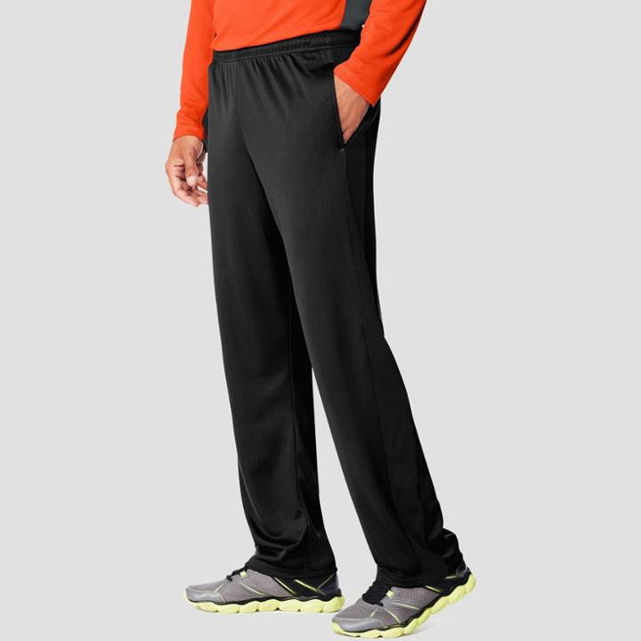 Hanes Men's Sport Training Pants - Black