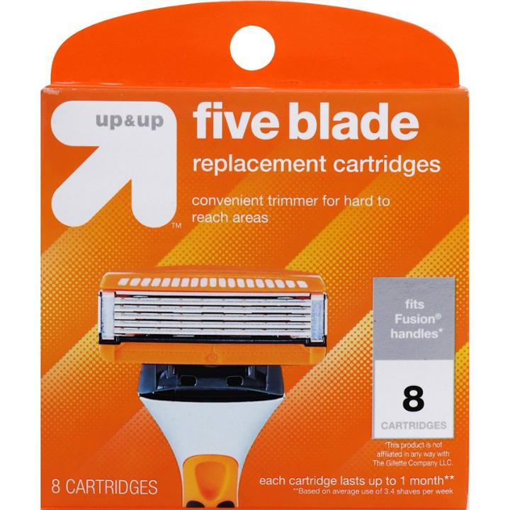 Up & Up Men's Five Blade Fits Cartridges