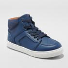 Boys' Marco High Top Sneakers - Cat & Jack Navy