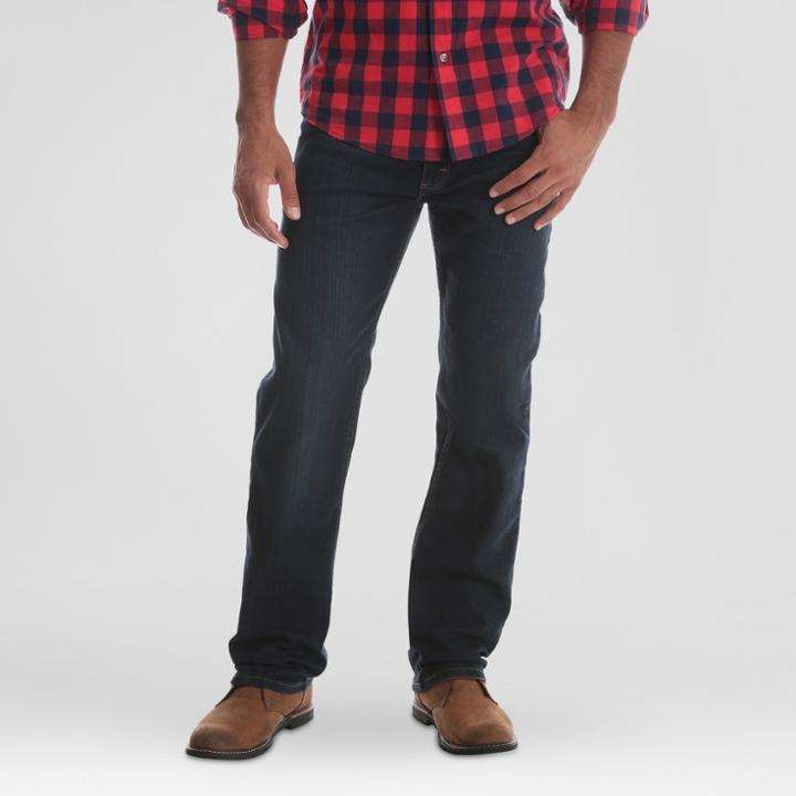 Wrangler Men's Regular Fit Jeans With Flex - Nightfall