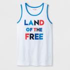 Boys' Land Of The Free Tank Top - Cat & Jack White