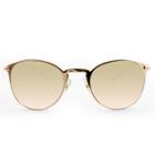 Target Women's Metal Clubmaster Sunglasses With Rose Gold Lens - A New Day Rich Gold