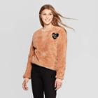 Zoe+liv Women's Warm & Cozy Graphic Sweatshirt (juniors') - Brown