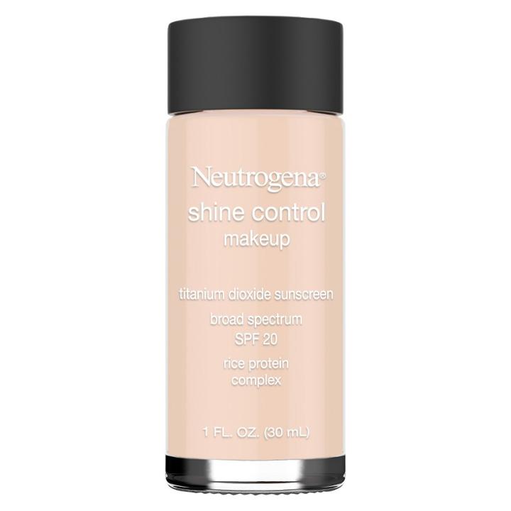 Neutrogena Shine Control Liquid Makeup 20 Natural Ivory, Natural Ivory