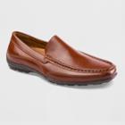 Men's Deer Stags Wide Width Drive Slip-on Moc Loafers - Luggage 8.5w,