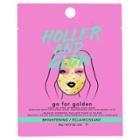 Holler And Glow Go For Golden Gold Glitter Hydrogel Face