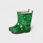 Kids' Bug Camo Garden Rain Boots Green M - Kid Made Modern, Kids Unisex