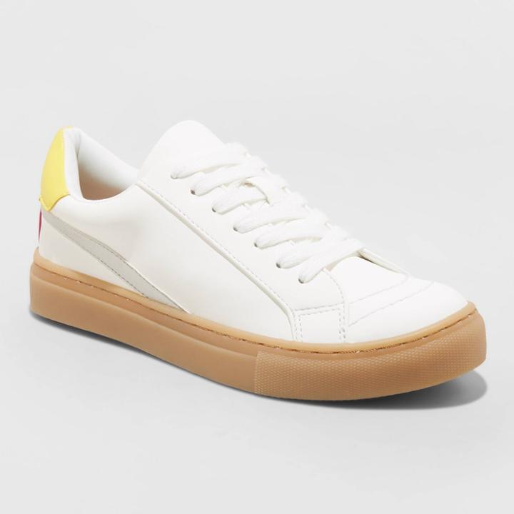 Women's Brittin Sneakers - Universal Thread Matte White