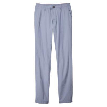Haggar H26 Men's Light Weight Slim Fit Chino Pant - Denim Blue