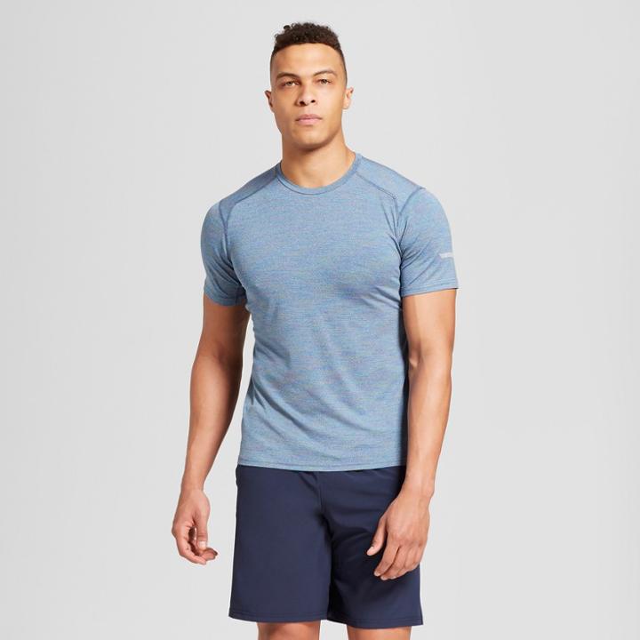 Men's Premium Run T-shirt - C9 Champion Navy Heather