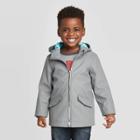 Toddler Boys' Shark Rain Jacket - Cat & Jack Gray 2t, Toddler Boy's