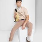 Men's Botanical Dyed Short Sleeve T-shirt - Original Use Gray/geometric