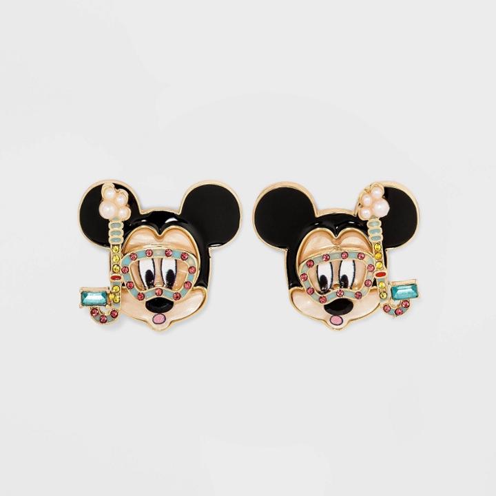 Sugarfix By Baublebar Disney Mickey Mouse Scuba Diver Statement Earrings - Blue