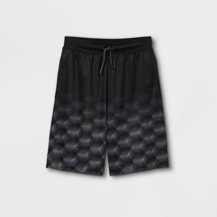 All In Motion Boys' Geometric Ombre Performance Shorts - All In