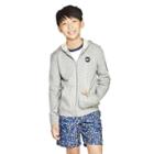 Boys' Full Zip Hooded Everyday Should Feel This Good Graphic Sweatshirt - Gray Xl - Vineyard Vines For Target