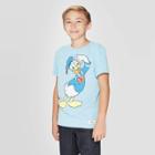 Petiteboys' Disney Donald Sketch Short Sleeve T-shirt - Light Blue L, Boy's,