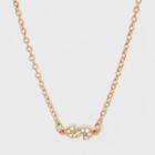 Sugarfix By Baublebar Initial S Alpha Pendant Necklace, Girl's, Size: Small, Gold -