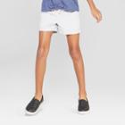 Plus Size Girls' Woven Shorts With Rolled Hem - Cat & Jack White