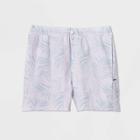 Men's Quick-dry Board Shorts - All In Motion White S, Men's,