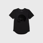 Boys' Skull Graphic Short Sleeve T-shirt - Art Class Black