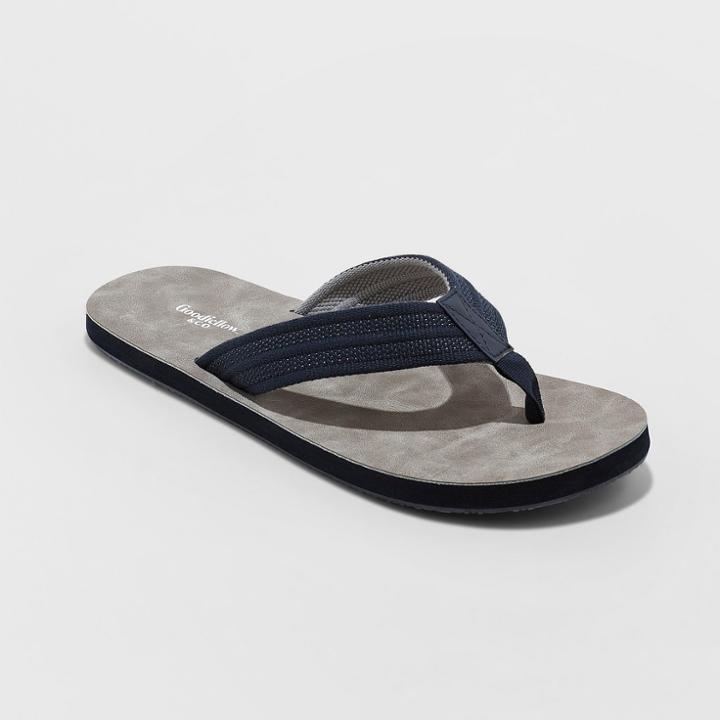 Men's Remington Flip Flop Sandals - Goodfellow & Co Navy (blue)