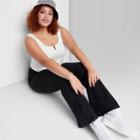 Women's Plus Size Notch Front Tiny Tank Top - Wild Fable White